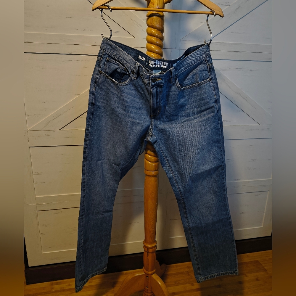Urban pipeline Blue Jeans. 34/32 Slim Straight. Mens